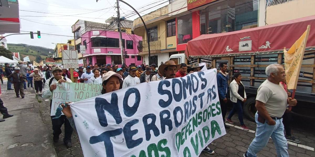 La audiencia para resolver una acción de protección respecto a la explotación minera en Palo Quemado se suspendió