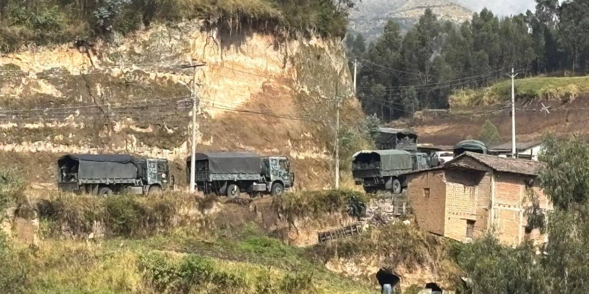 Protestas en Ecuador | El convoy con ayuda humanitaria llegó a Ibarra tras seis horas de viaje y ataques de manifestantes