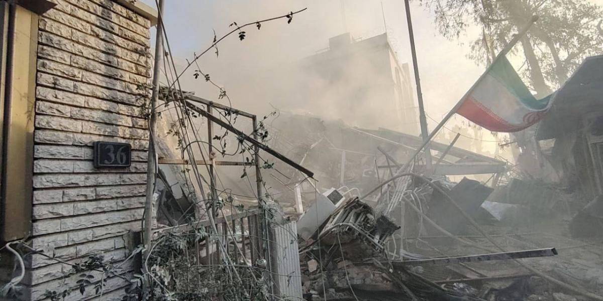Ataque de Israel mató a un general de Irán en el consulado de Damasco