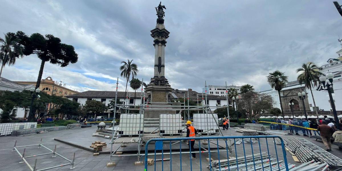 Monumento de la Independencia entró a restauración