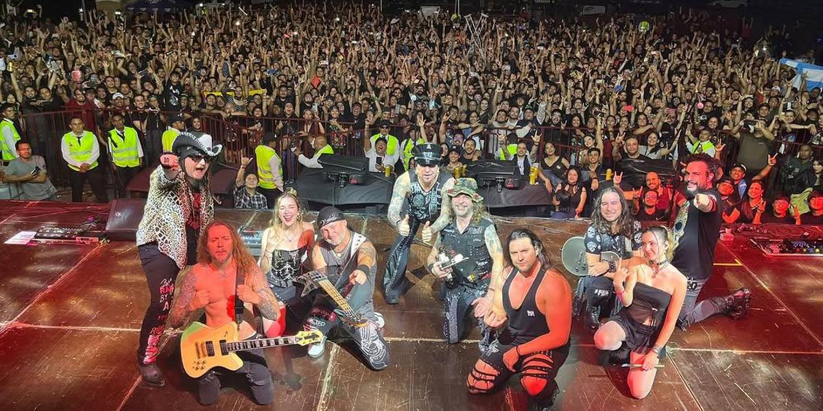 La banda Mägo de Oz sufrió un robo durante su concierto en Guayaquil