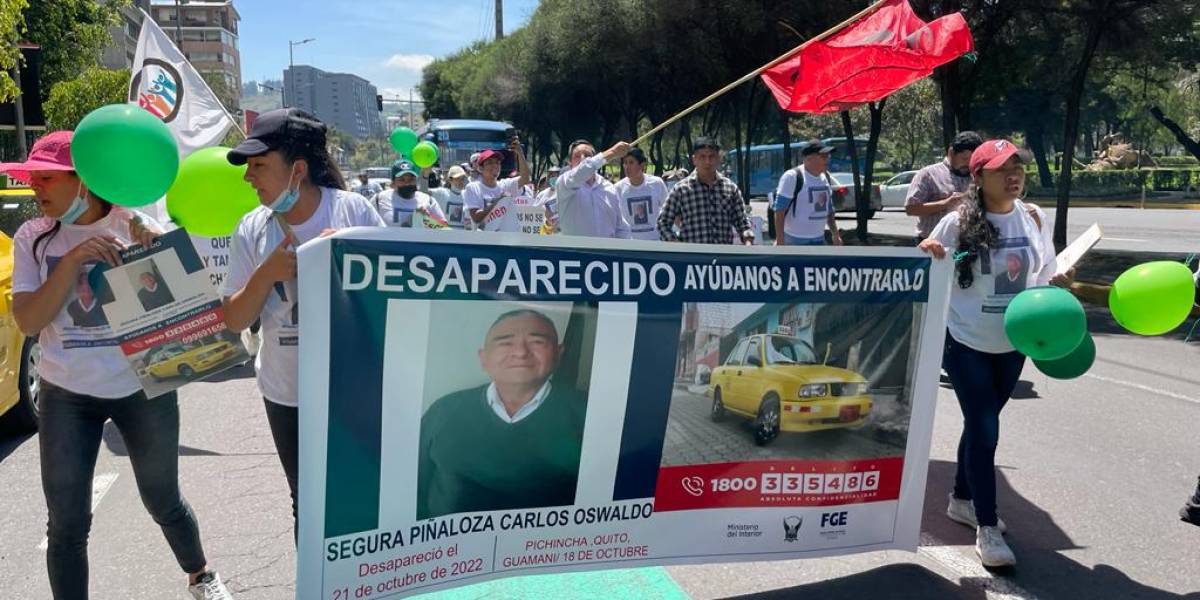 Inseguridad en Quito: familia de taxista desaparecido pide celeridad como en el caso de María Belén Bernal