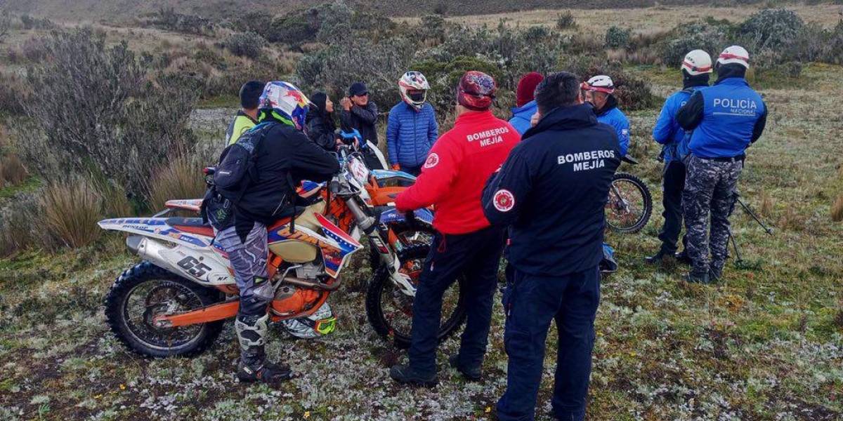 Seis excursionistas extraviados en el cerro Rumiñahui fueron rescatados
