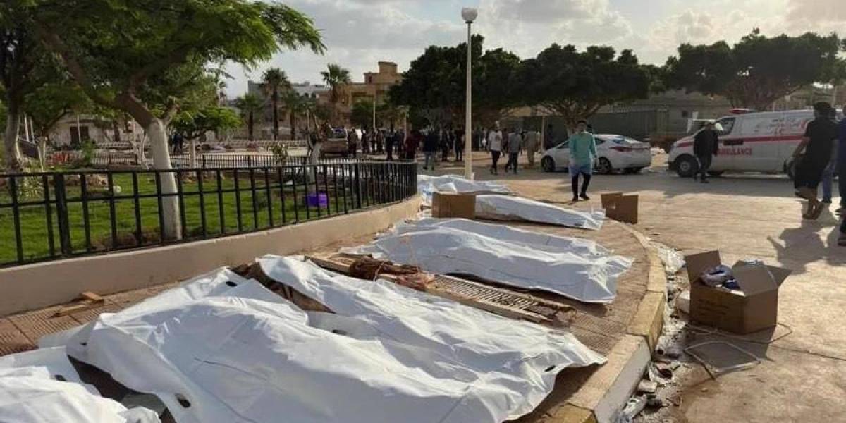 Libia registra 6 872 muertos y 10 000 desaparecidos por el ciclón Daniel