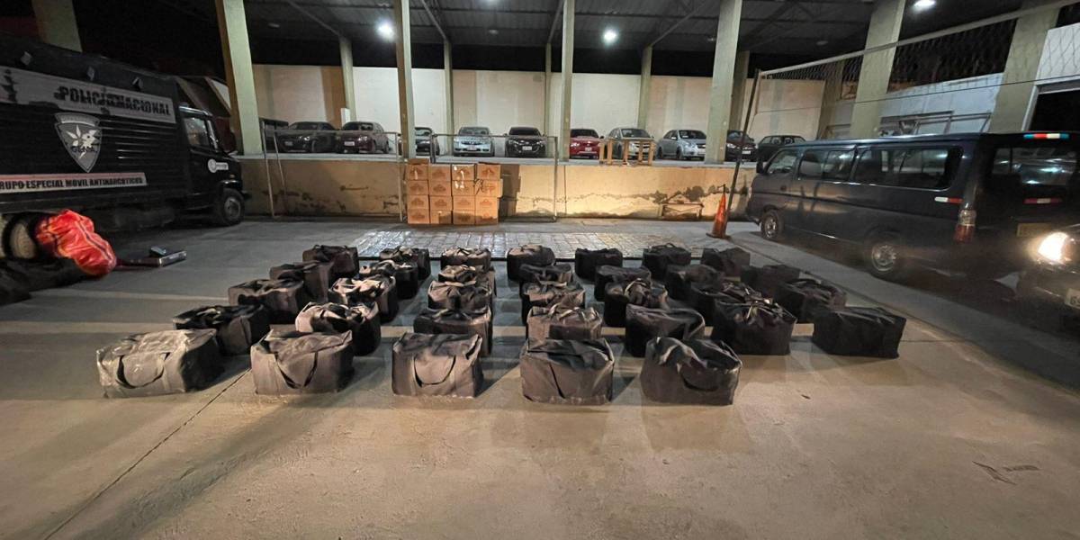 Decomisan casi 3 toneladas y media de droga en casa cerca del recinto penitenciario de Guayaquil