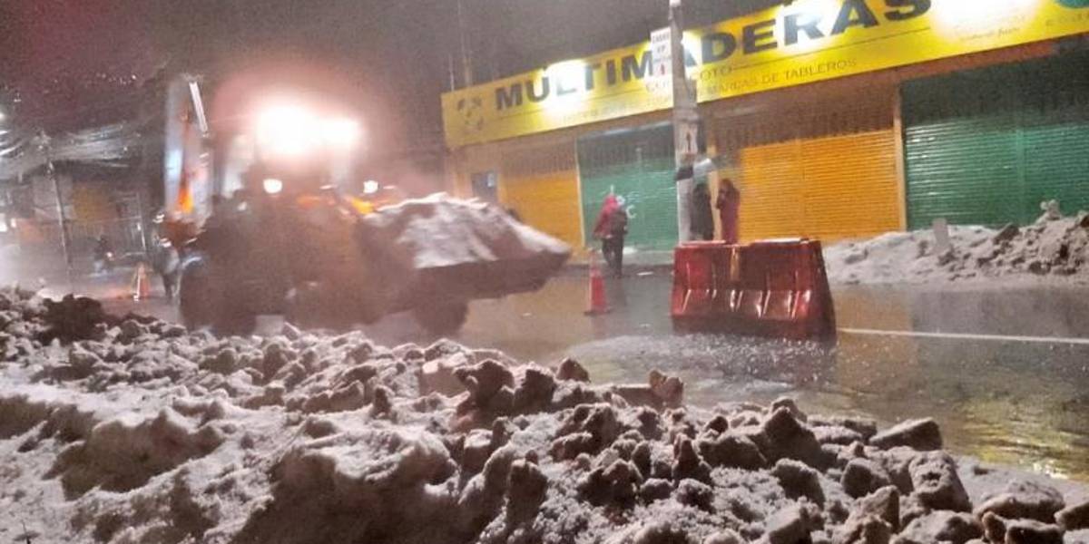 Las fuertes lluvias provocaron emergencias en diferentes sectores de Pichincha