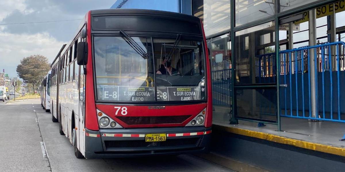 Quito: Municipio informa que Ecovía y Trolebús mantienen el servicio con normalidad