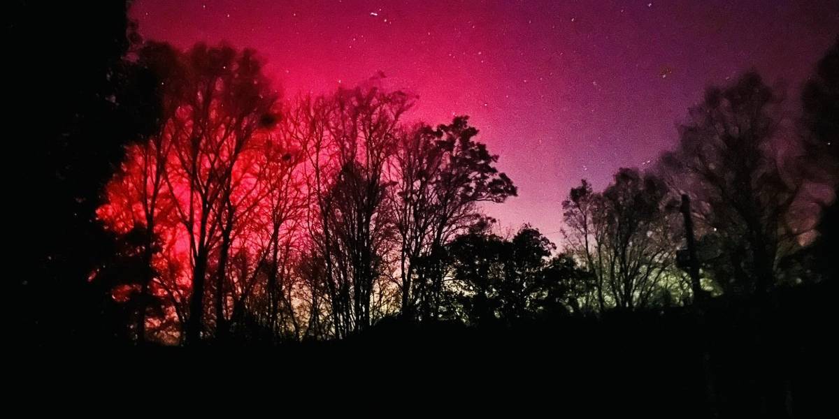 Estas son las fotos que dejaron las auroras boreales que iluminaron el cielo de EE. UU.
