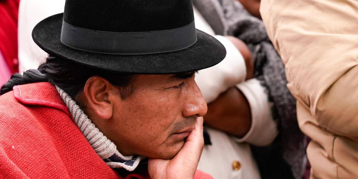 Leonidas Iza se acogió a derecho al silencio en denuncia de presunto secuestro a policías