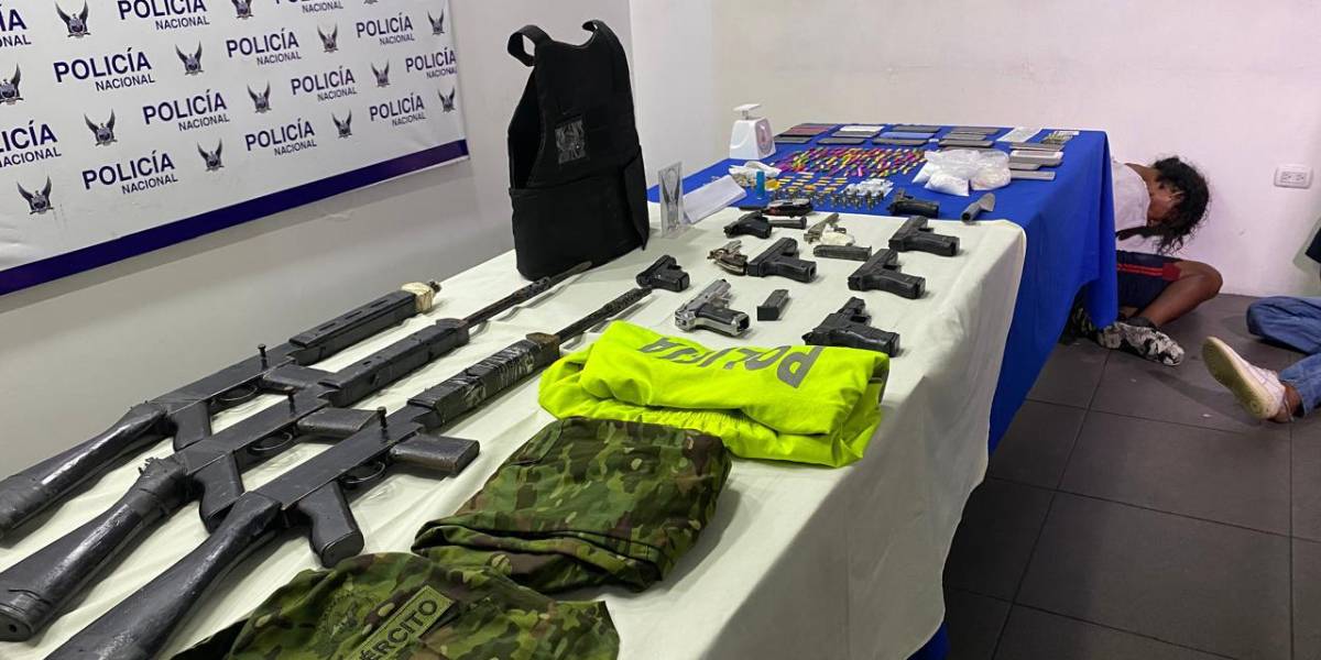 25 capturados tras mega operativo policial en Guayaquil y Durán
