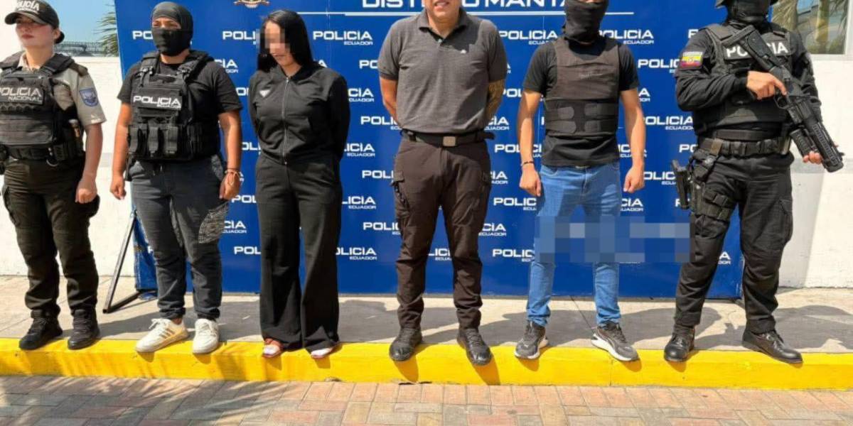 Manta: Un policía fue enviado a prisión tras ser detenido por extorsión