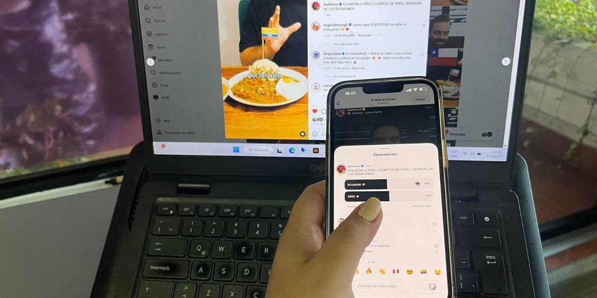 Mundial de Desayunos: el bolón demostró lo bien conectado que está Ecuador a Internet