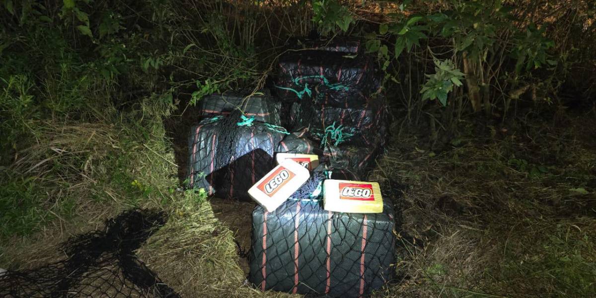 Un hombre fue detenido con media tonelada de droga en El Aromo, Manabí