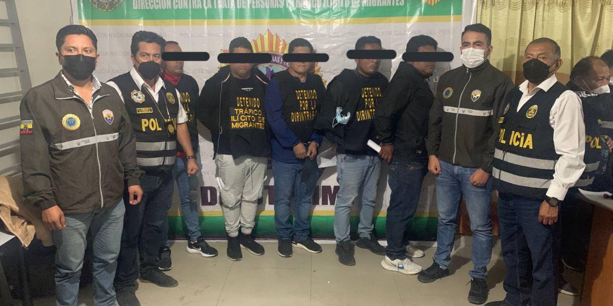 Desarticulan red de tráfico de personas que operaba en Ecuador y Perú