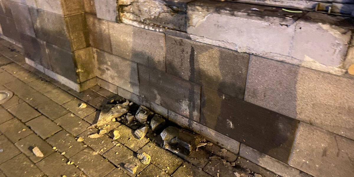 Manifestantes y policías protagonizaron incidentes en el Centro Histórico de Quito