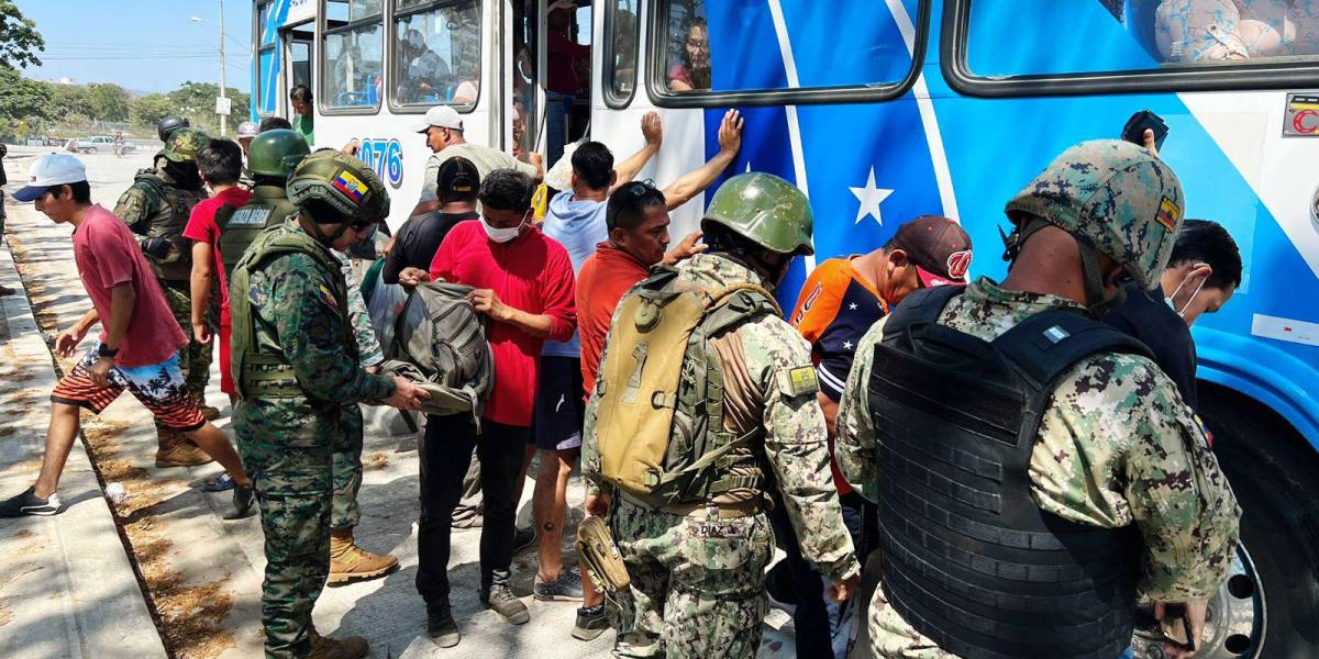 Violencia en Ecuador: 196 detenidos durante operativos en Esmeraldas, Guayas y Sto. Domingo