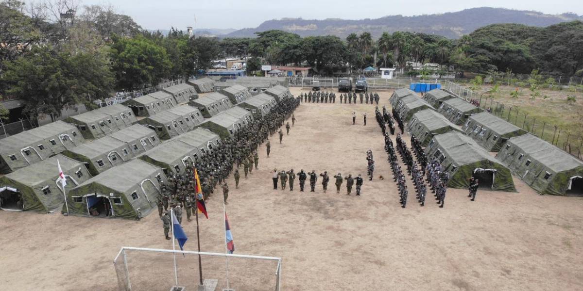 Instalan campamento militar dentro de la Penitenciaría del Litoral