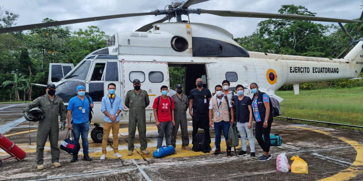 Salud y FF.AA. despliegan el Plan Fénix para vacunar en zonas de difícil acceso