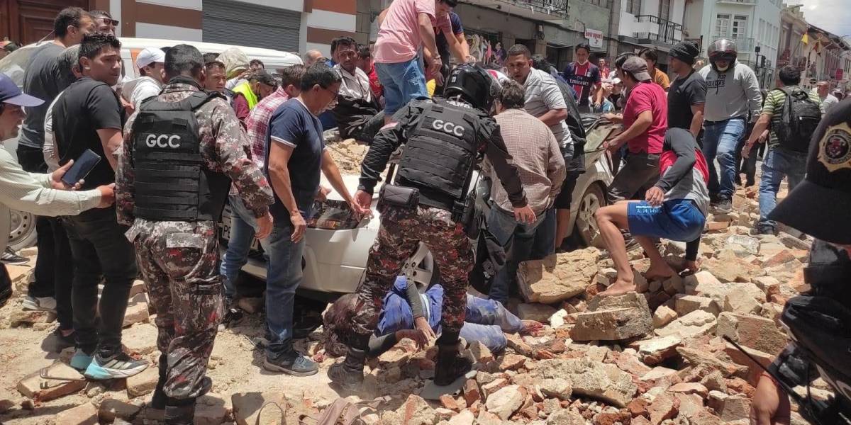 Terremoto en Ecuador: Dos muertos y dos heridos en Cuenca por sismo de 6,5