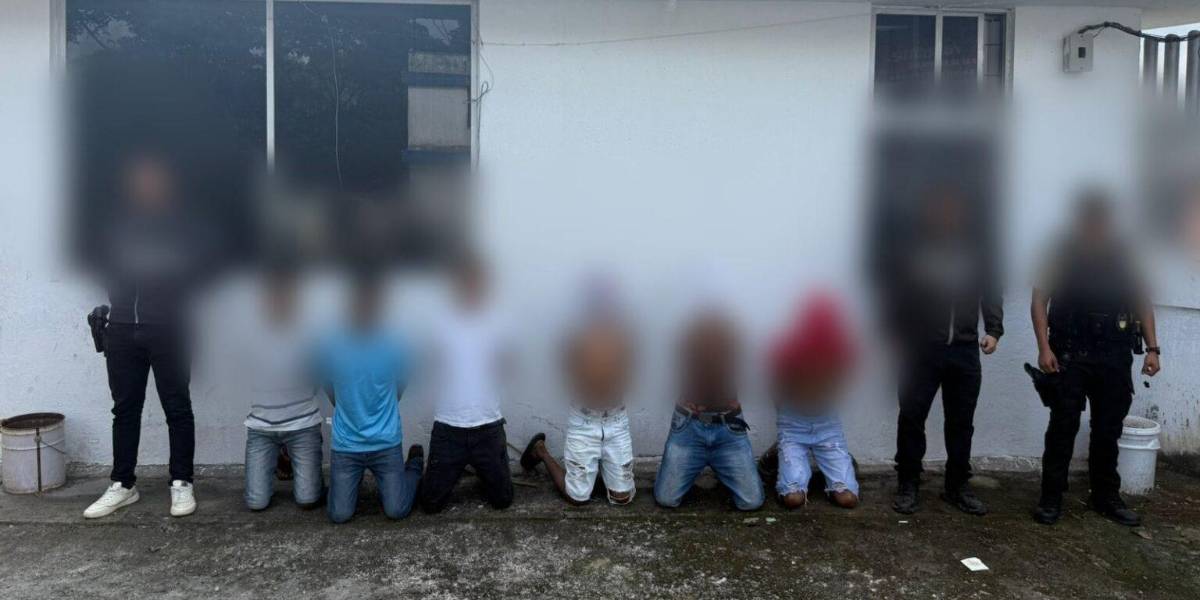 La Dinased detuvo a seis sospechosos por el asesinato de un joven en Puerto Quito