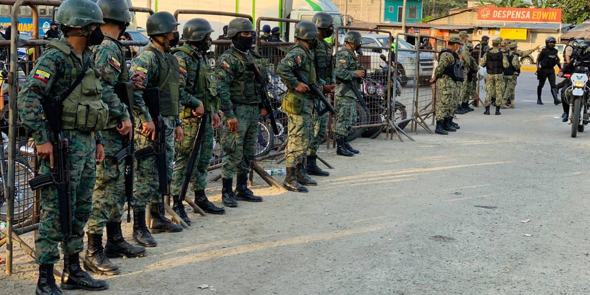 FF.AA. solo participará hasta el primer filtro de ingreso a cárceles de Ecuador