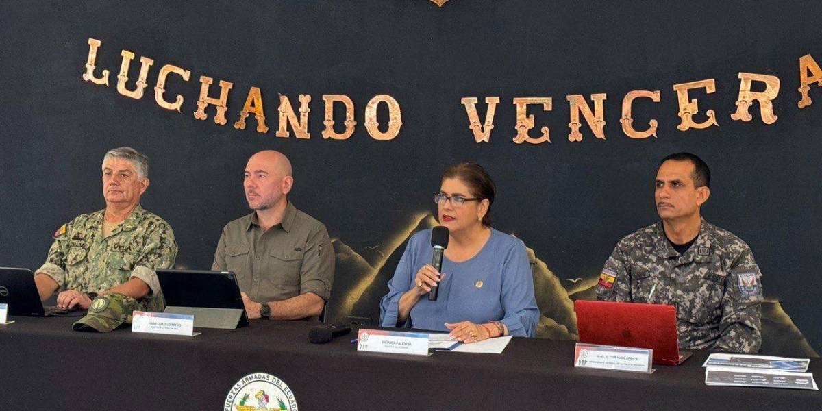 Ecuador ha decomisado 187,3 toneladas de droga en lo que va de 2024, según Palencia