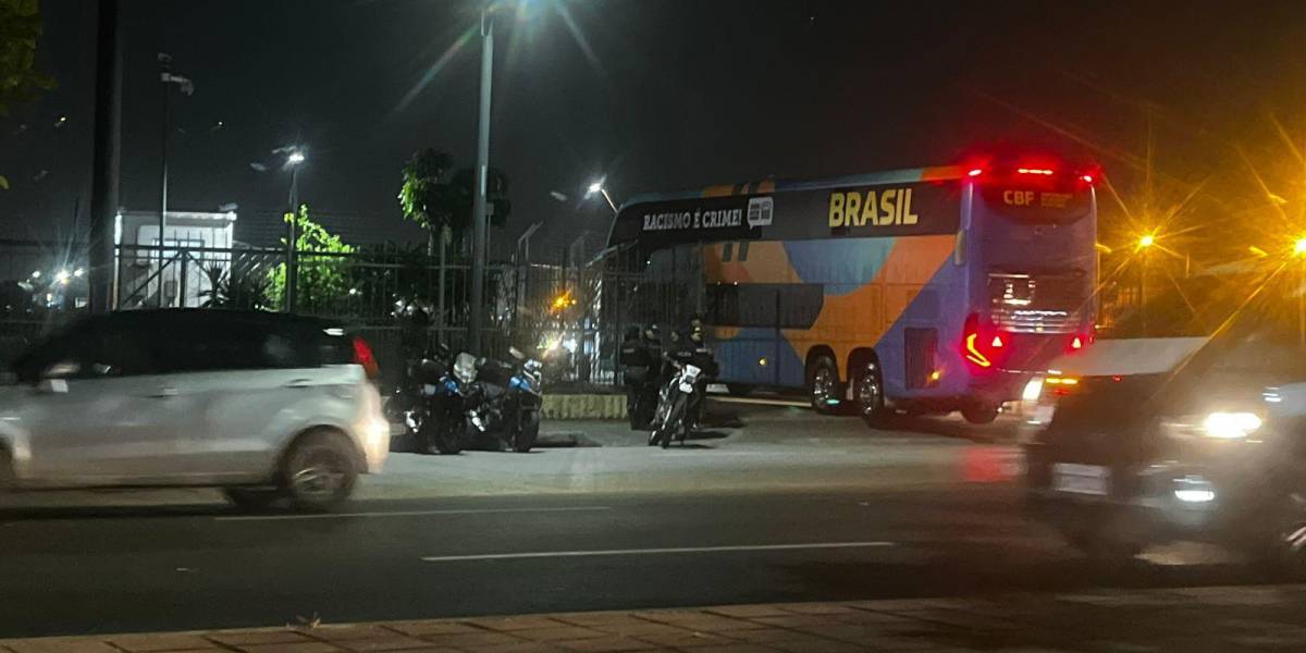 Brasil ya está en Guayaquil para enfrentar a la selección de Ecuador por Eliminatorias