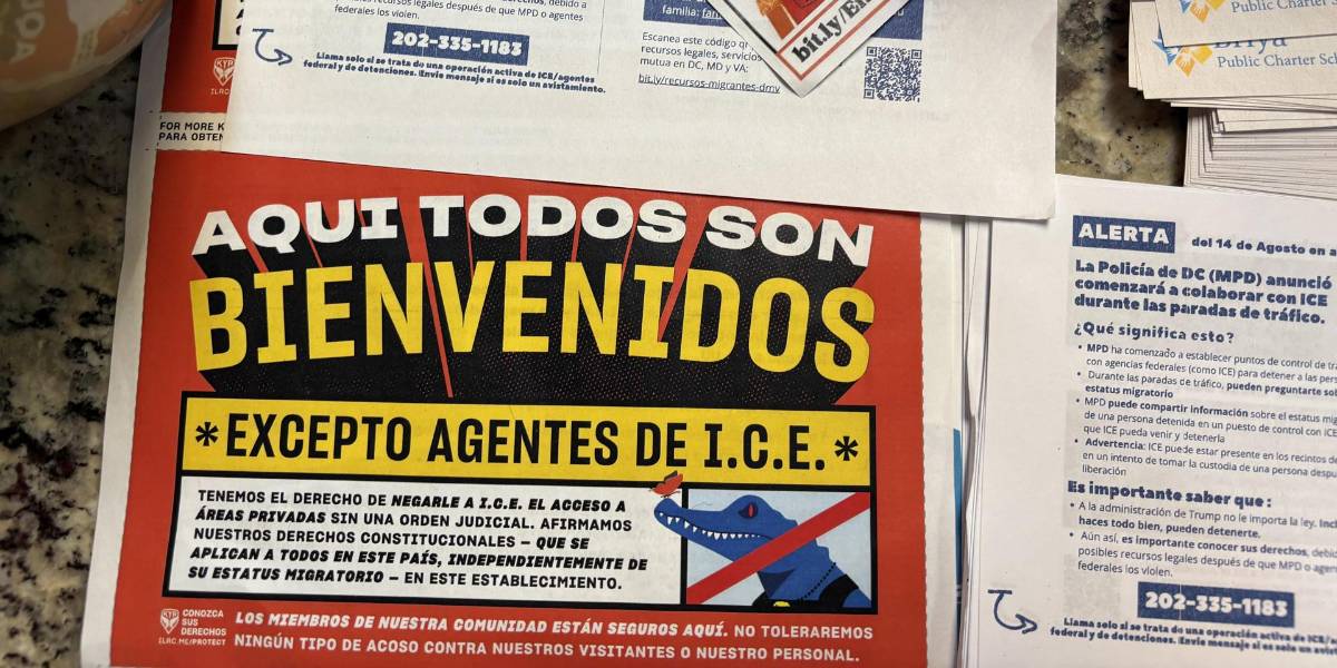 Demandan al Gobierno Trump para detener redadas migratorias en la capital de EE.UU.