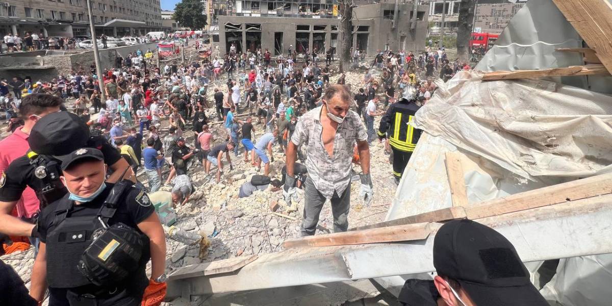 ONU señala que un misil ruso causó el ataque contra el hospital en Kiev