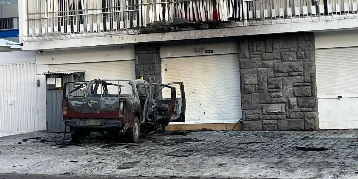 Dos coches bomba explotaron en Quito; hay seis detenidos por los ataques