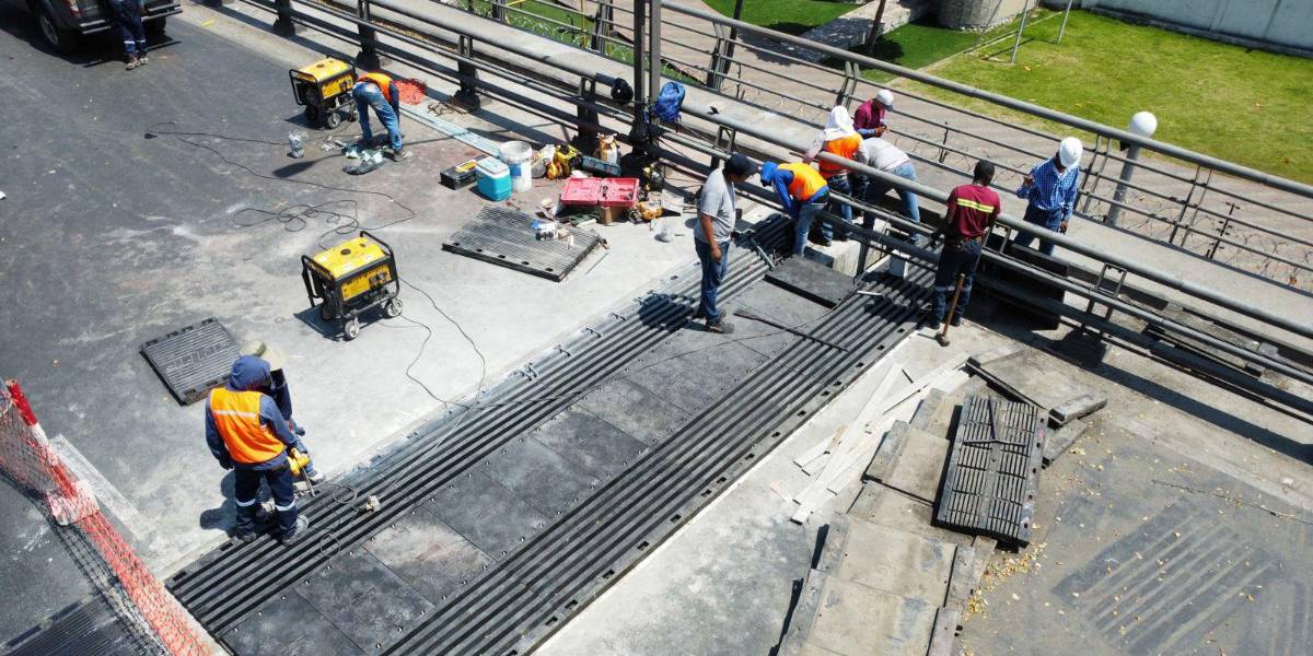 Nuevo cierre parcial en el puente La Puntilla-Guayaquil por colocación de juntas