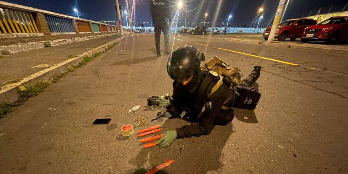 El Nacional vs. Deportivo Cuenca: Policía detonó artefacto explosivo en el estadio La Cocha