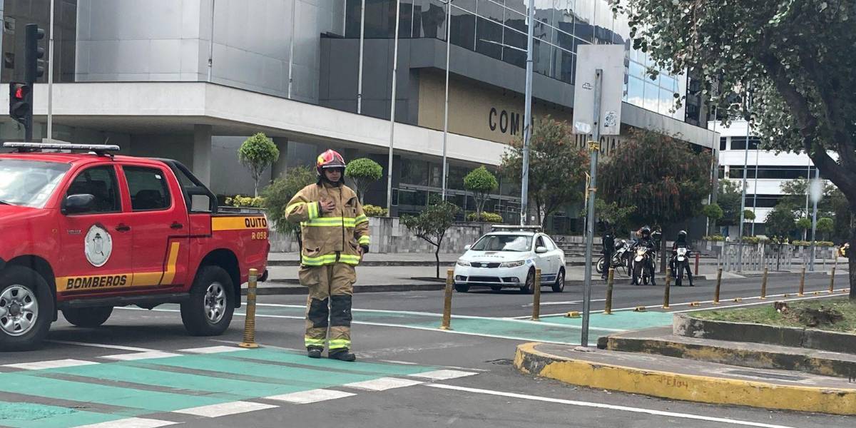 Quito: una amenaza de bomba se descartó en el Complejo Judicial Norte el 18 de julio