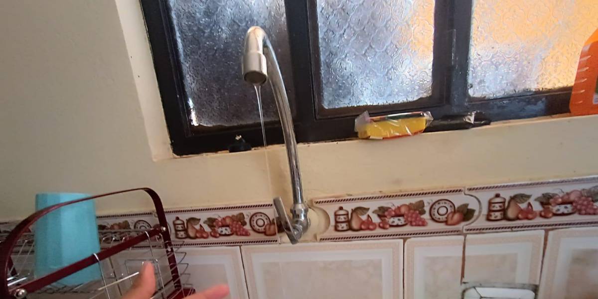 Quito: Unos 41 barrios tienen cortes de agua potable este 15 de abril