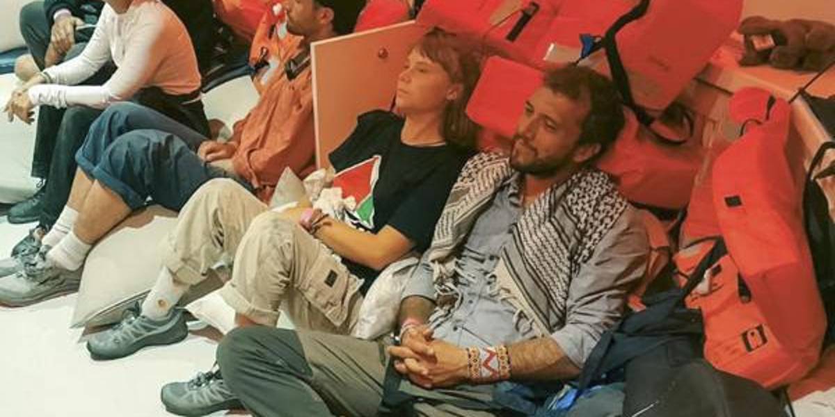 Israel intercepta flotilla hacia Gaza y detiene a Greta Thunberg con decenas de activistas más
