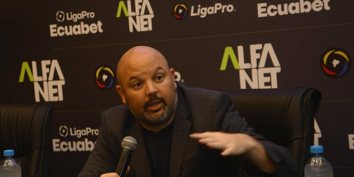 Esta es la respuesta de Miguel Ángel Loor a los árbitros por una posible paralización de la Liga Pro