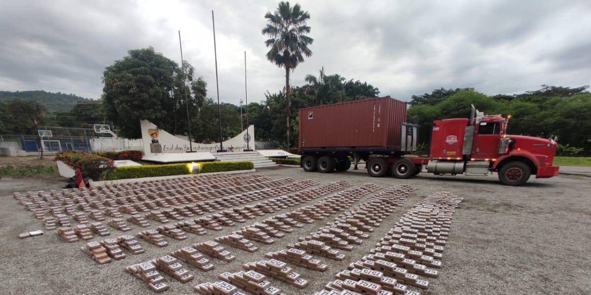 Casi tres toneladas de droga incautó la policía en Guayaquil