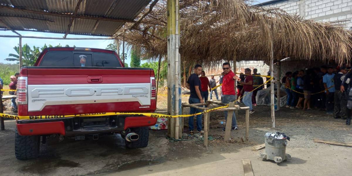 Un cabecilla narco y su hija fueron asesinados en Mocache, Los Ríos