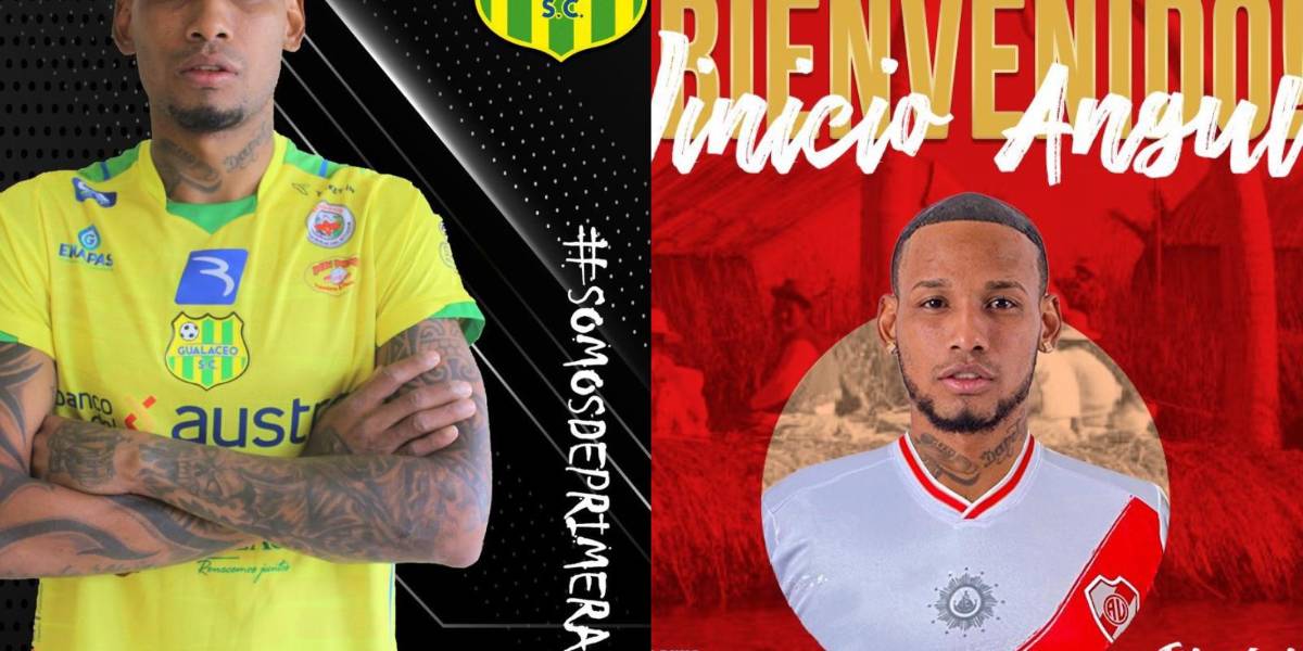 Vinicio Angulo fue anunciado en Perú y este lunes Gualaceo SC lo presentó como refuerzo