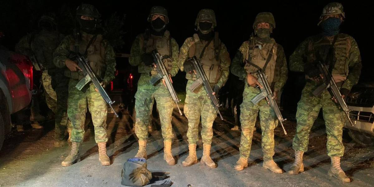 22 presuntos miembros de Los Choneros, dedicados a la minería ilegal, fueron detenidos en Orellana