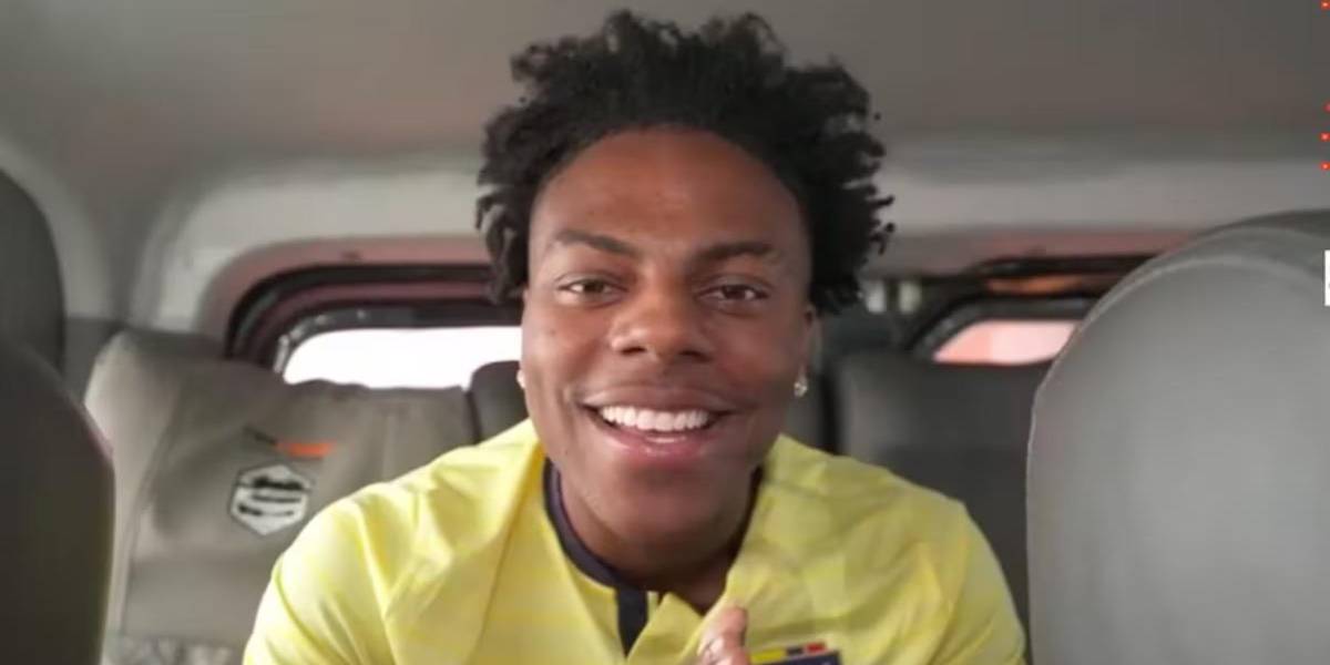 IShowSpeed recibe camisetas de la selección de Ecuador, Emelec y Liga de Quito en su visita al país