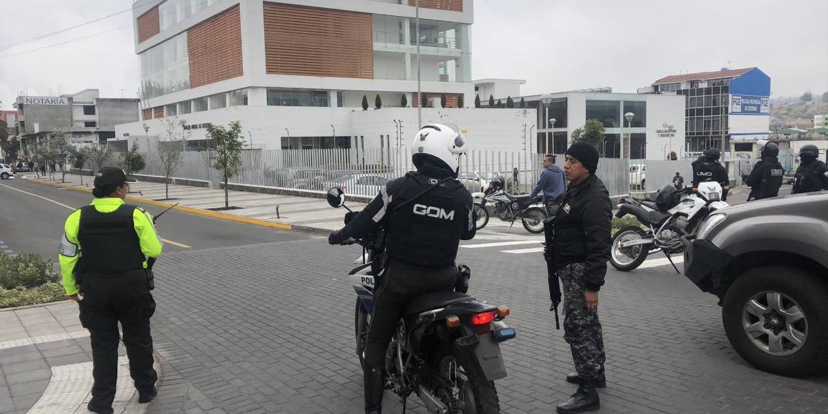 Amenaza de bomba en el Complejo Judicial de Latacunga
