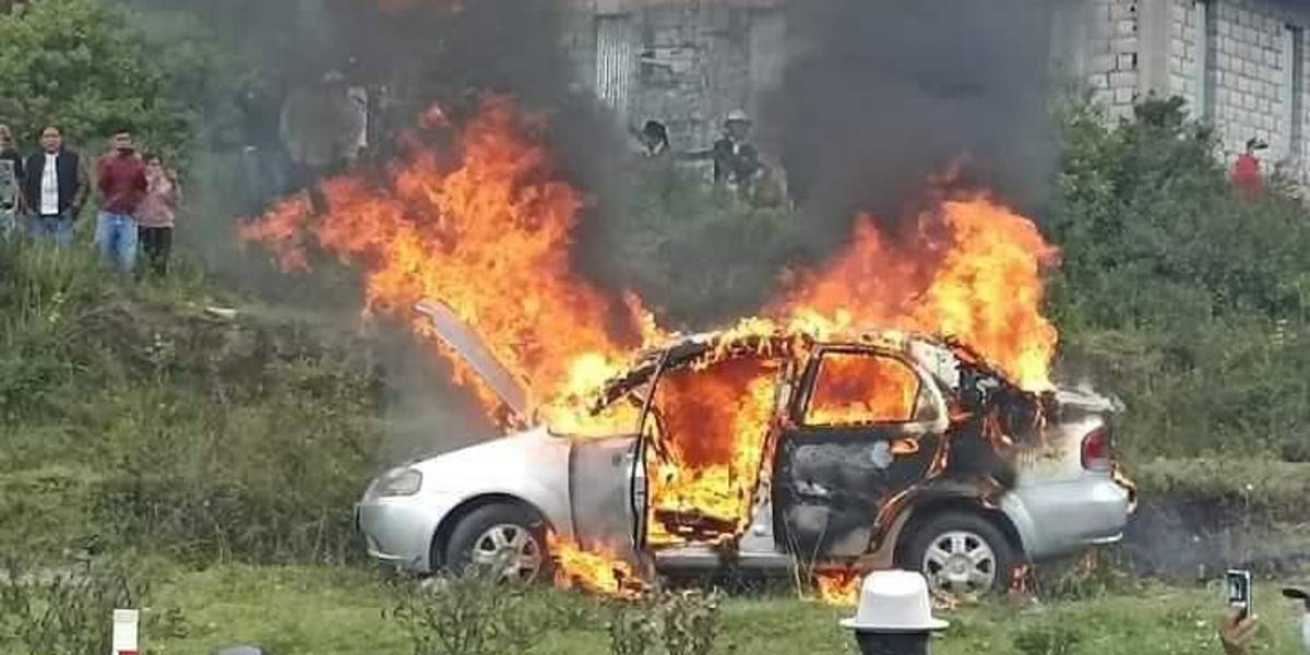 Aplican justicia indígena contra presuntos ladrones en Otavalo