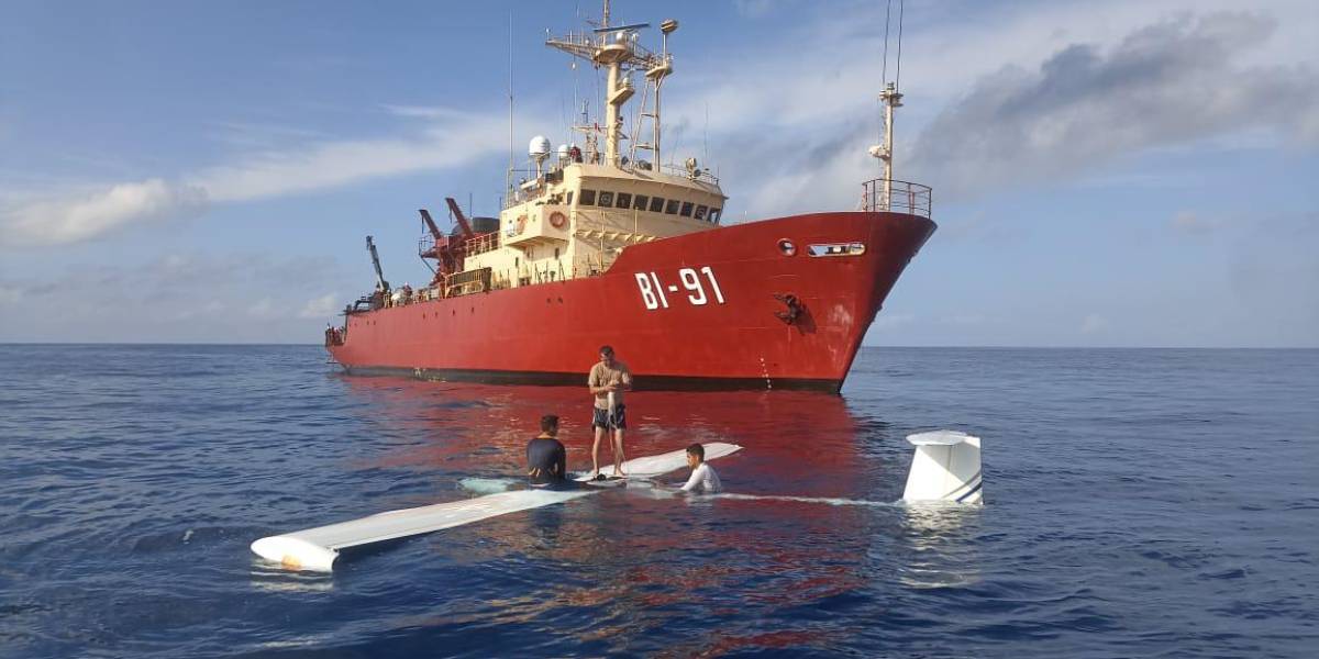 Galápagos: ¿cómo fue el rescate de los sobrevivientes de la aeronave reportada como desaparecida?