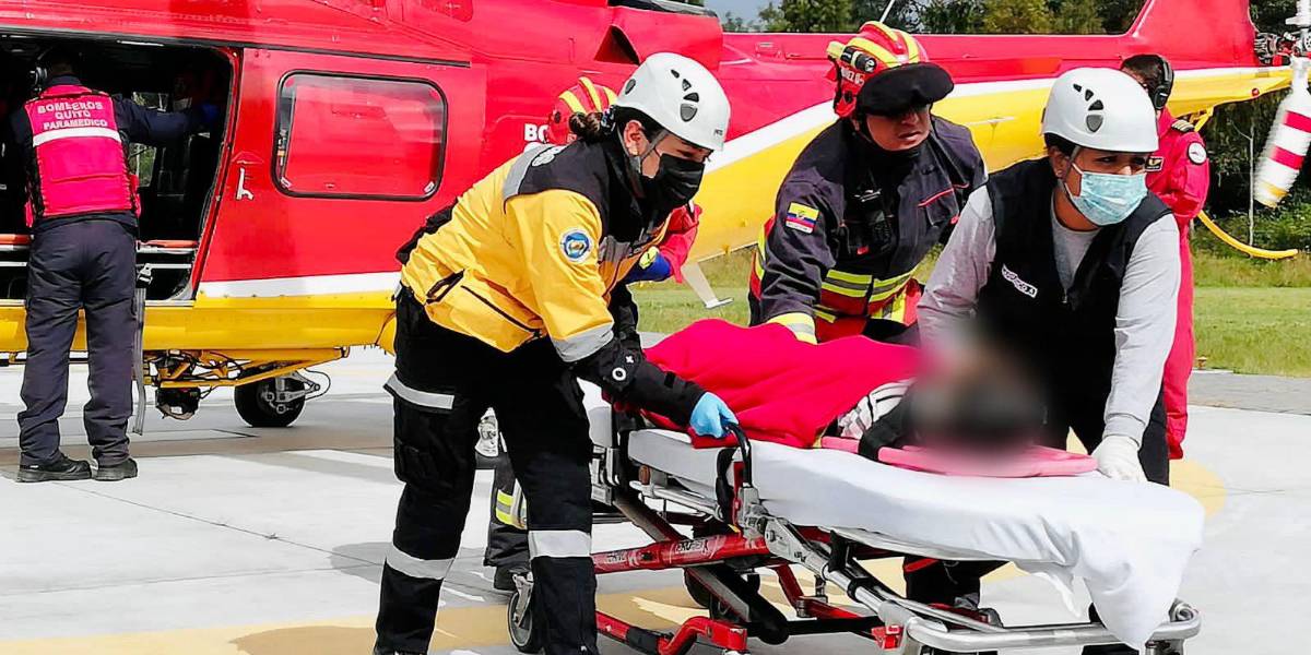 Accidente en la vía a Papallacta deja un fallecido y 11 heridos