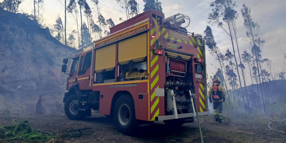 Cuenca: los bomberos controlaron 14 incendios durante el fin de semana
