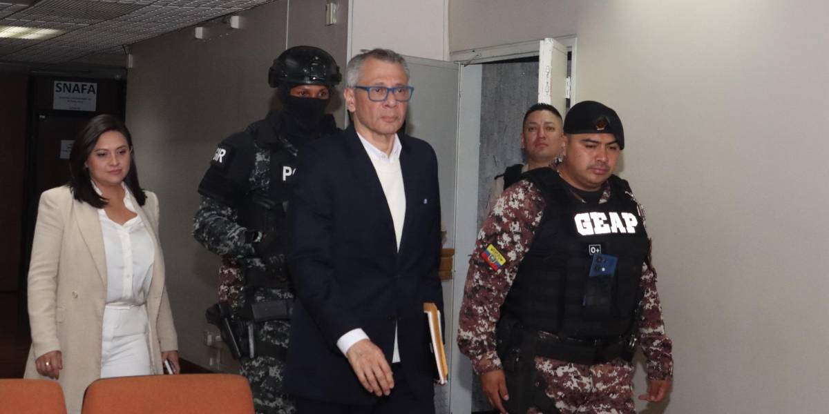 Jorge Glas es trasladado a La Roca tras sentencia en el caso Reconstrucción de Manabí