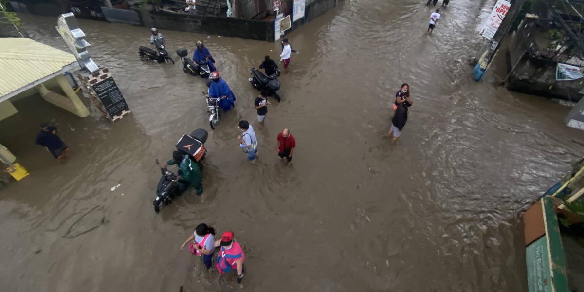 Diez muertos y dos desaparecidos tras fuertes lluvias en Filipinas