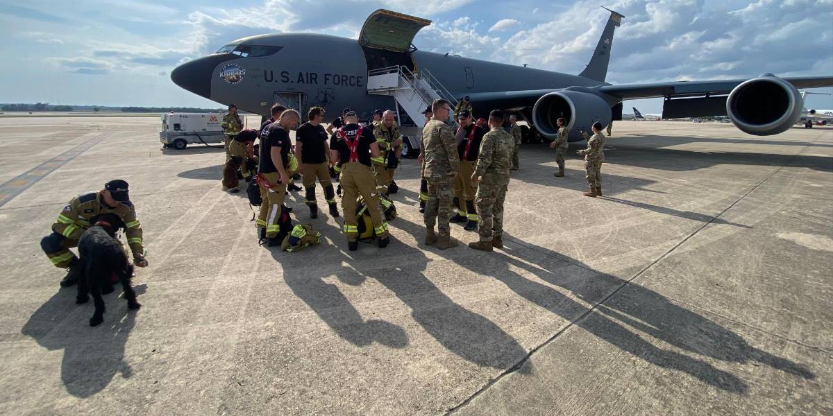 EE. UU.: Brigada enviada desde República Checa se une a la búsqueda de desaparecidos por inundaciones en Texas