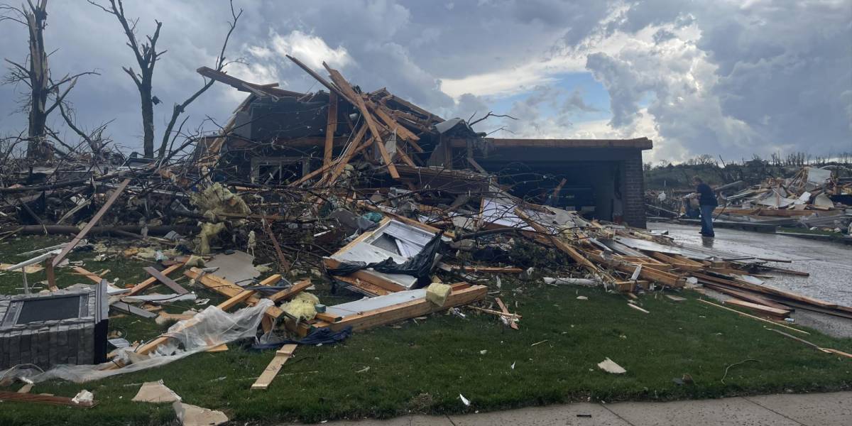 Múltiples tornados causan destrucción y dejan, al menos, dos muertos, en Oklahoma
